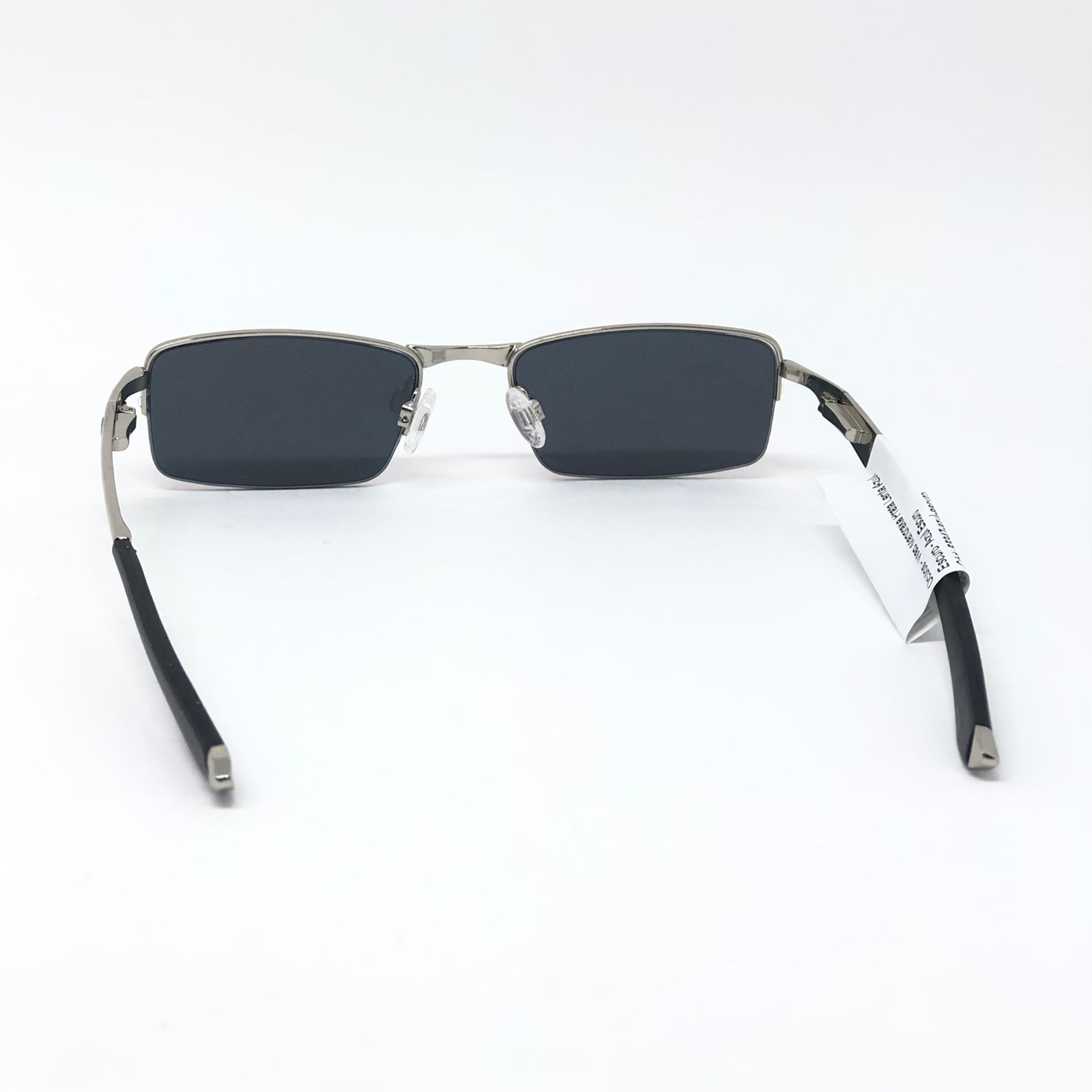 Óculos de Vilão Mandrake Prata c/detalhe preto Lente Preta